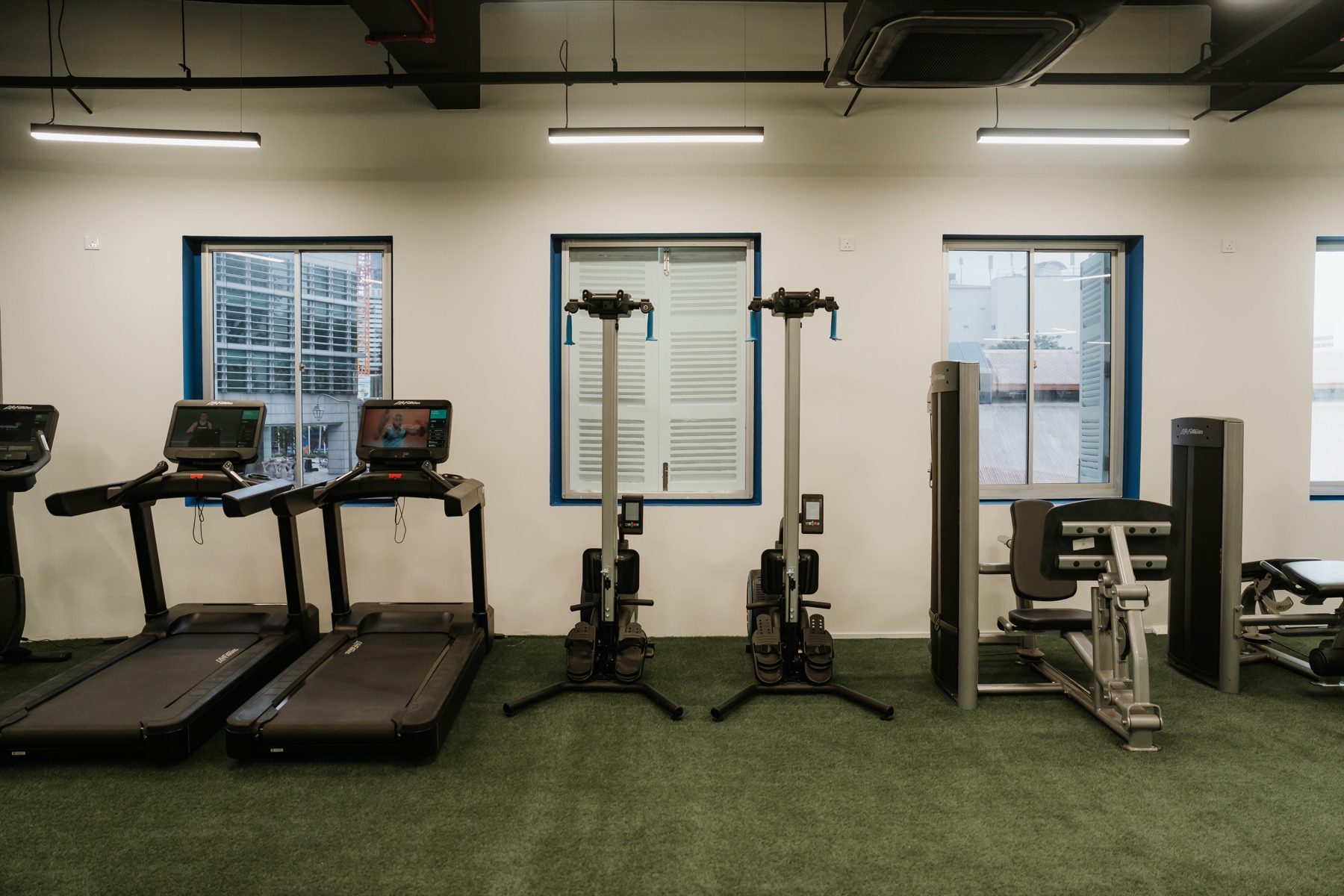 Physiotherapy treatment area at Horizon Wellness Club